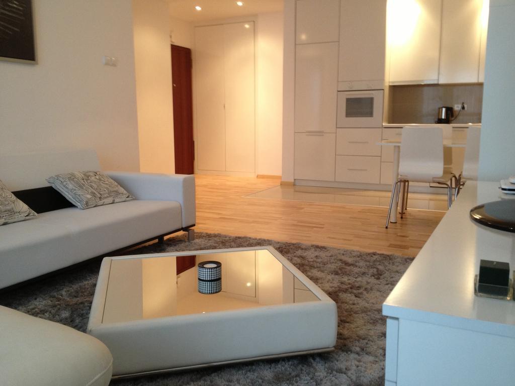 Platinum Towers Apartments Варшава Стая снимка